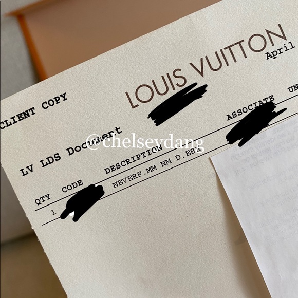 Louis Vuitton Neverfull MM Cherry Damier Ebene - Picture 13 of 13